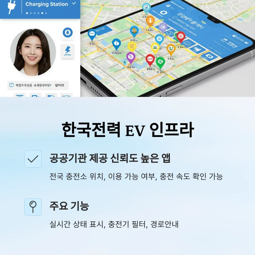 전기차 충전소 찾기 추천 앱 TOP 5 - 2_EV