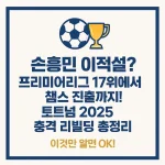 토트넘 손흥민