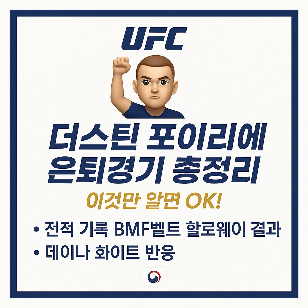 더스틴 포이리에 Dustin Poirier