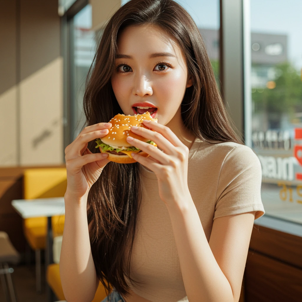 맥도날드 춘식이 보냉백,