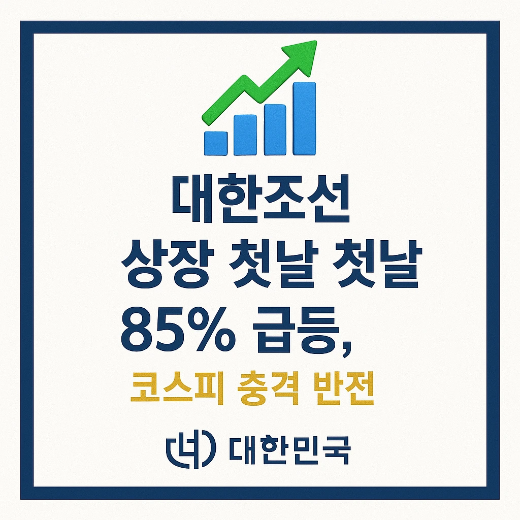 대한조선 상장 