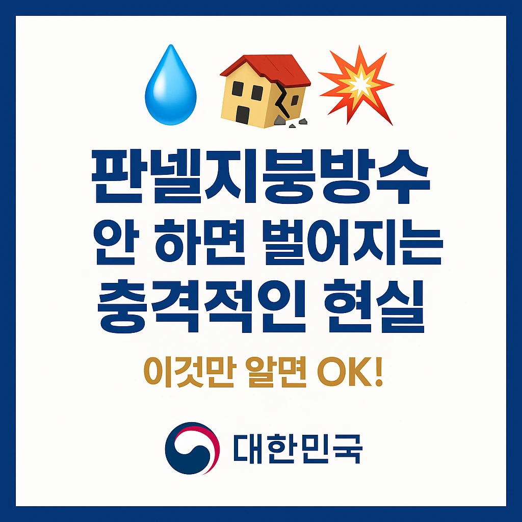 판넬지붕방수