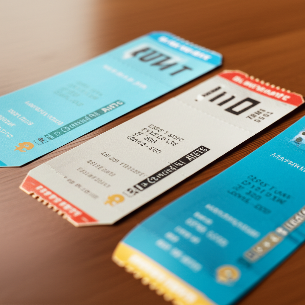 티켓 정보 한눈에 비교하기