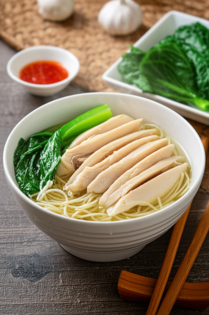 뜨끈한 국물의 위로, 닭반마리 쌀국수 🍜