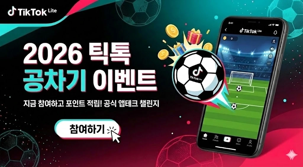 틱톡 라이트 공차기