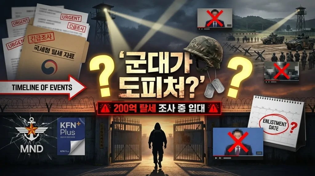 차은우, 국방부 입장 정리