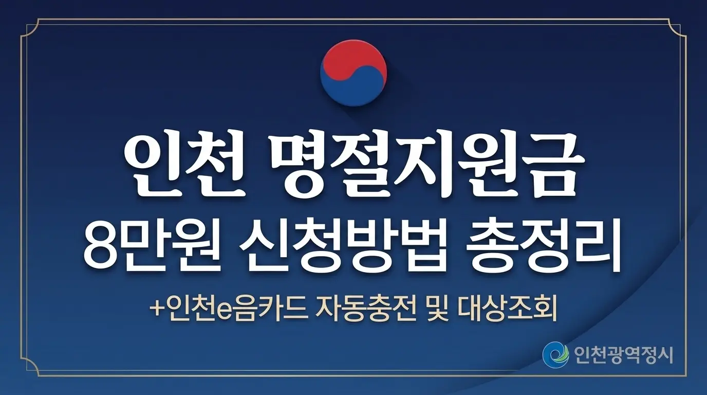 인천 명절지원금