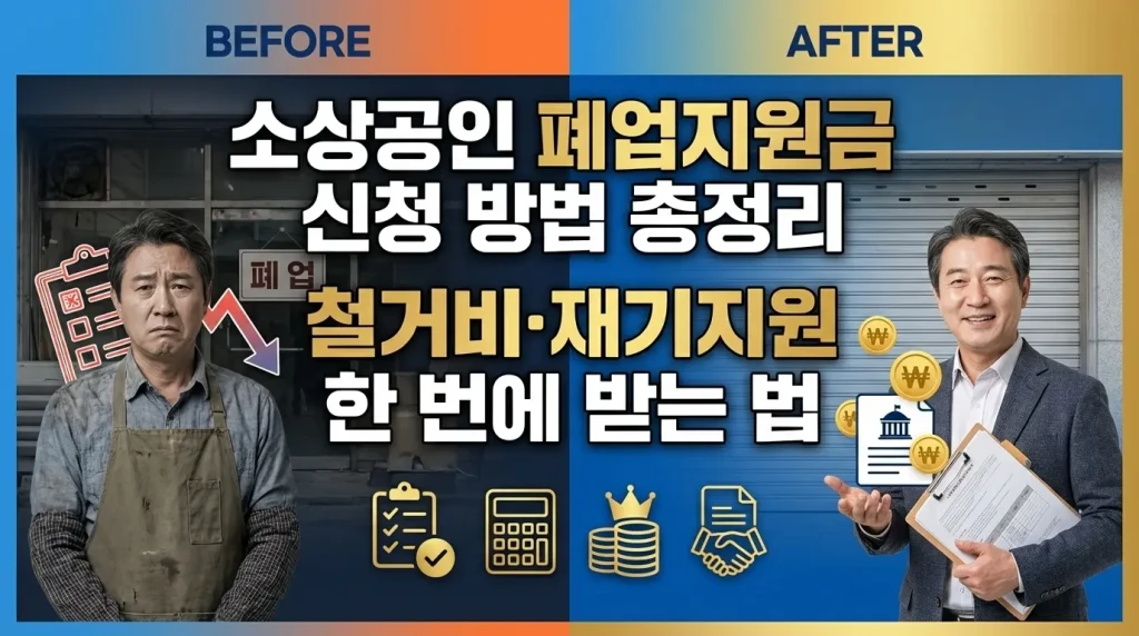 소상공인 폐업지원금