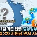 민생지원금 3차 지급액