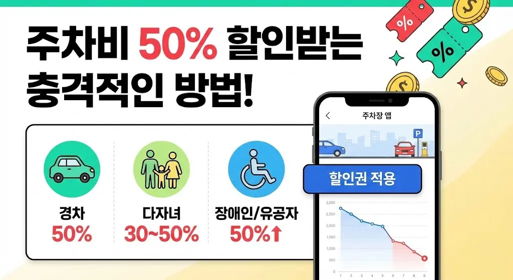 주차비 아끼는 충격적인 방법