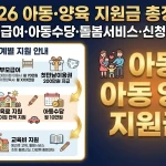 아동·양육 지원금 총정리