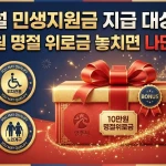 광주 설 민생지원금