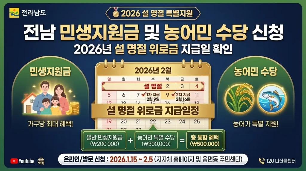 전남 민생지원금