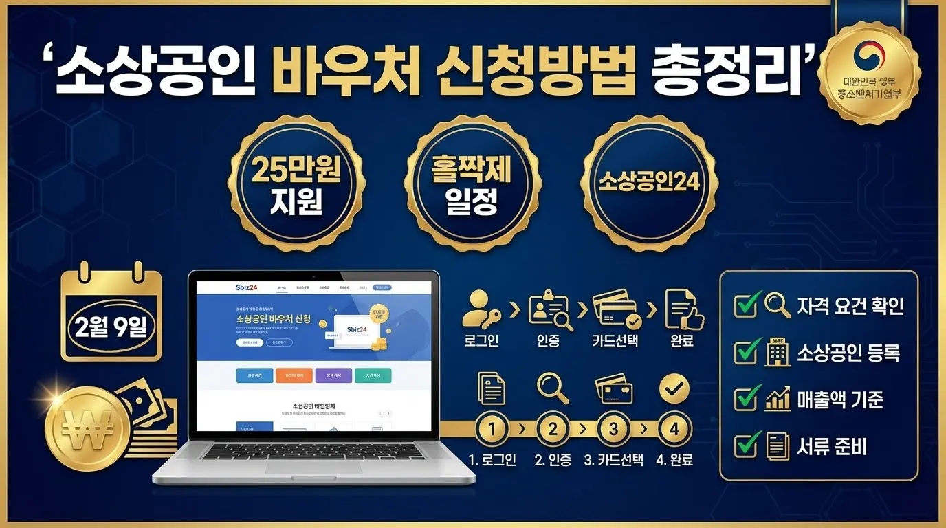 소상공인 바우처 신청방법