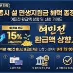 세종시 설 민생지원금