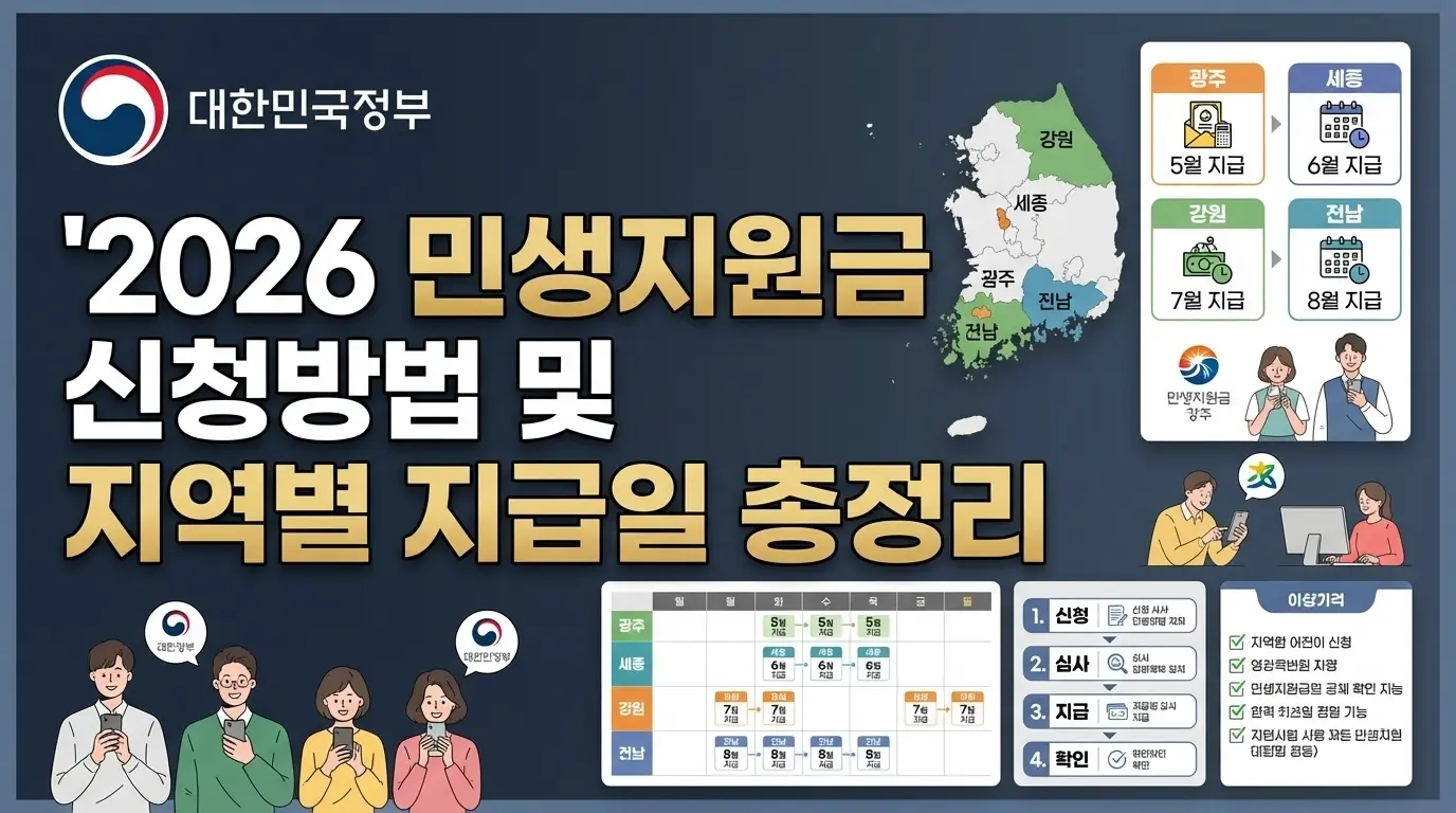 2026 민생지원금 신청방법