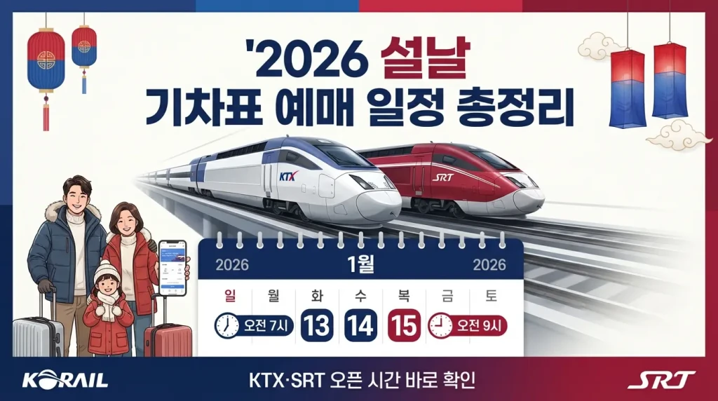 2026 설날 귀성길 완벽 준비