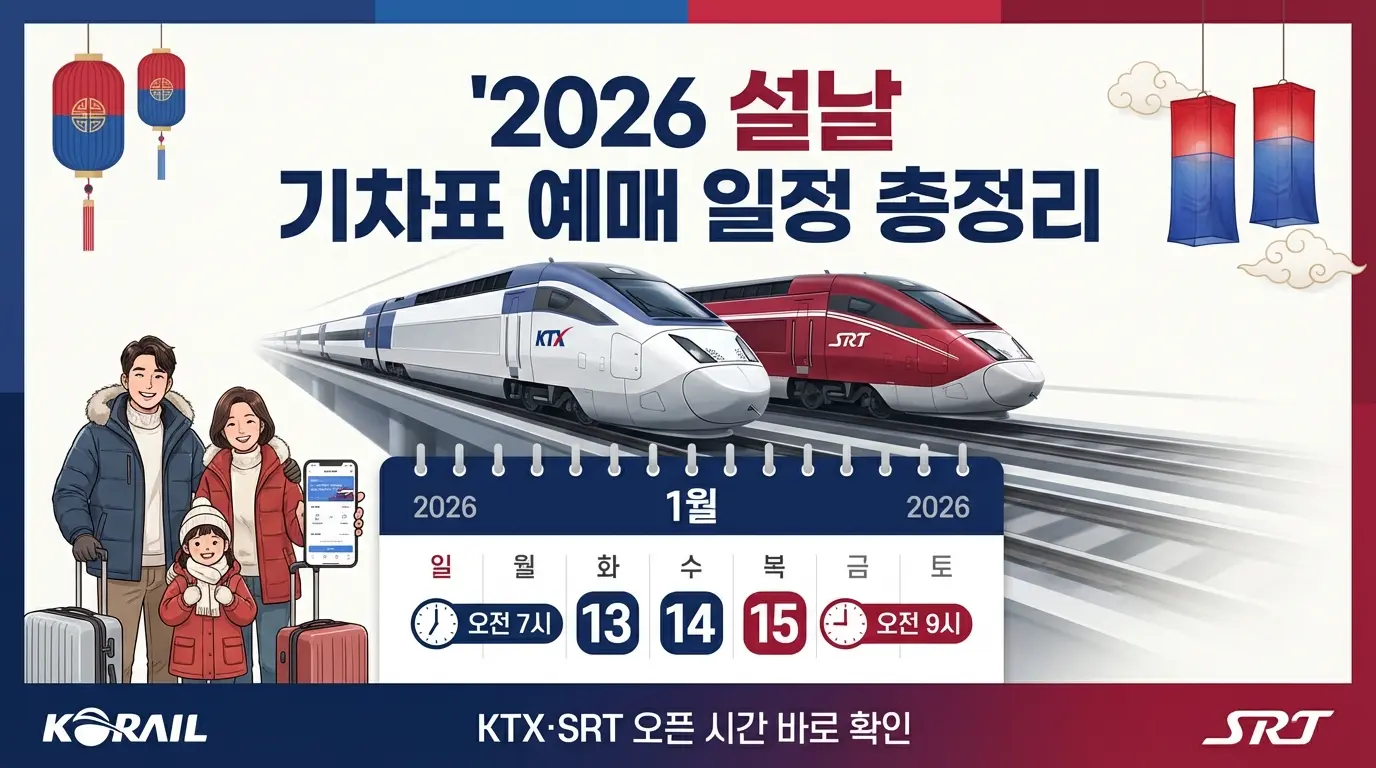 2026 설날 귀성길 완벽 준비