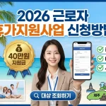 근로자 휴가지원사업