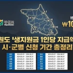 강원도 민생지원금