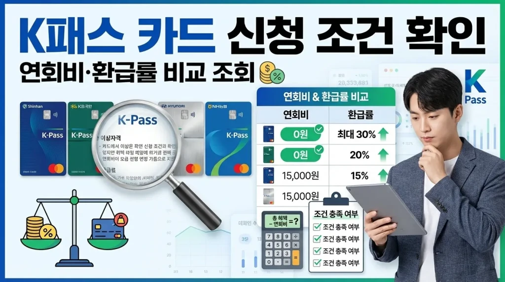 professional youtube thumbnail for k pass card app 1770383957396