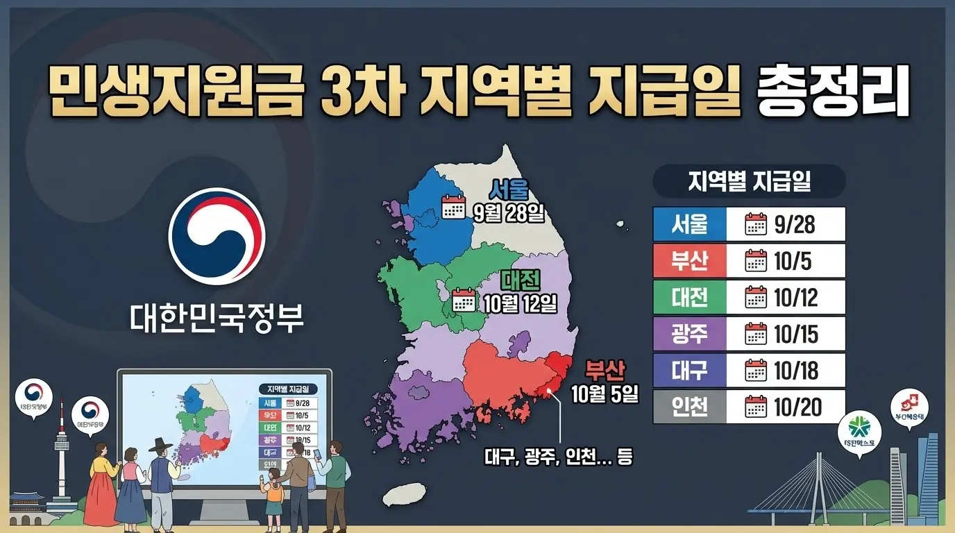 민생지원금 3차 신청방법