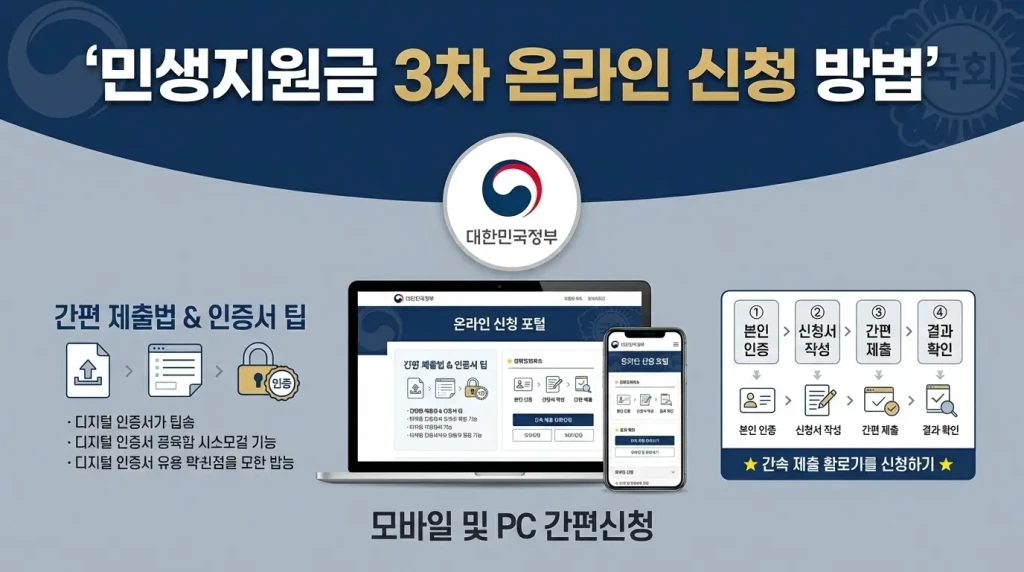 민생지원금 3차 일정