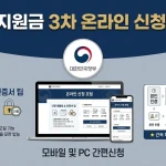 민생지원금 3차 일정