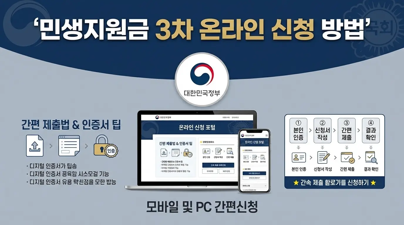 민생지원금 3차 일정