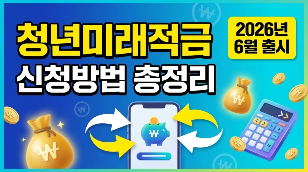 청년미래적금 신청방법