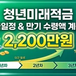 청년미래적금 지급일정