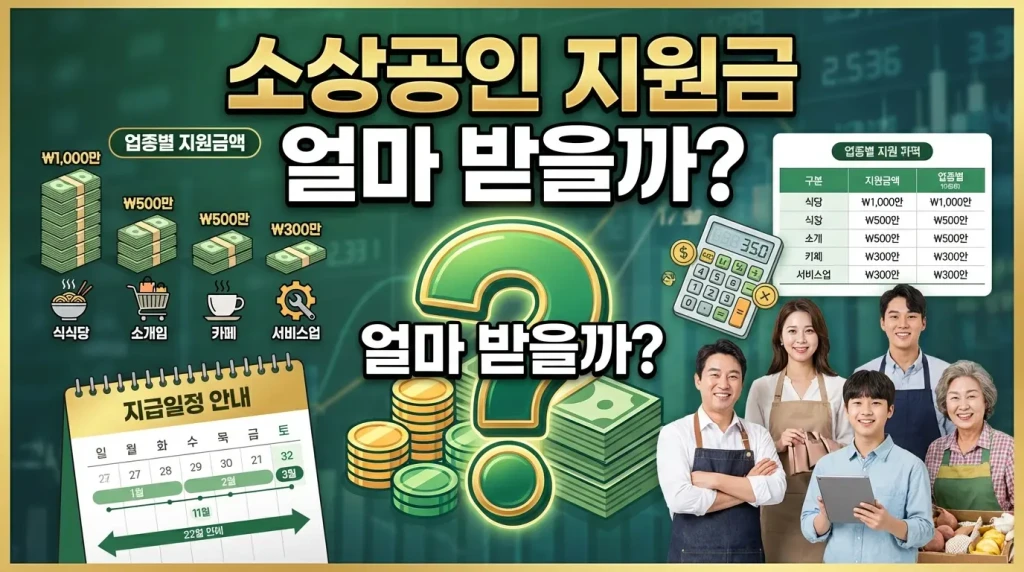 소상공인 지원금