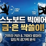 스노보드 빅에어 금·은 싹쓸이