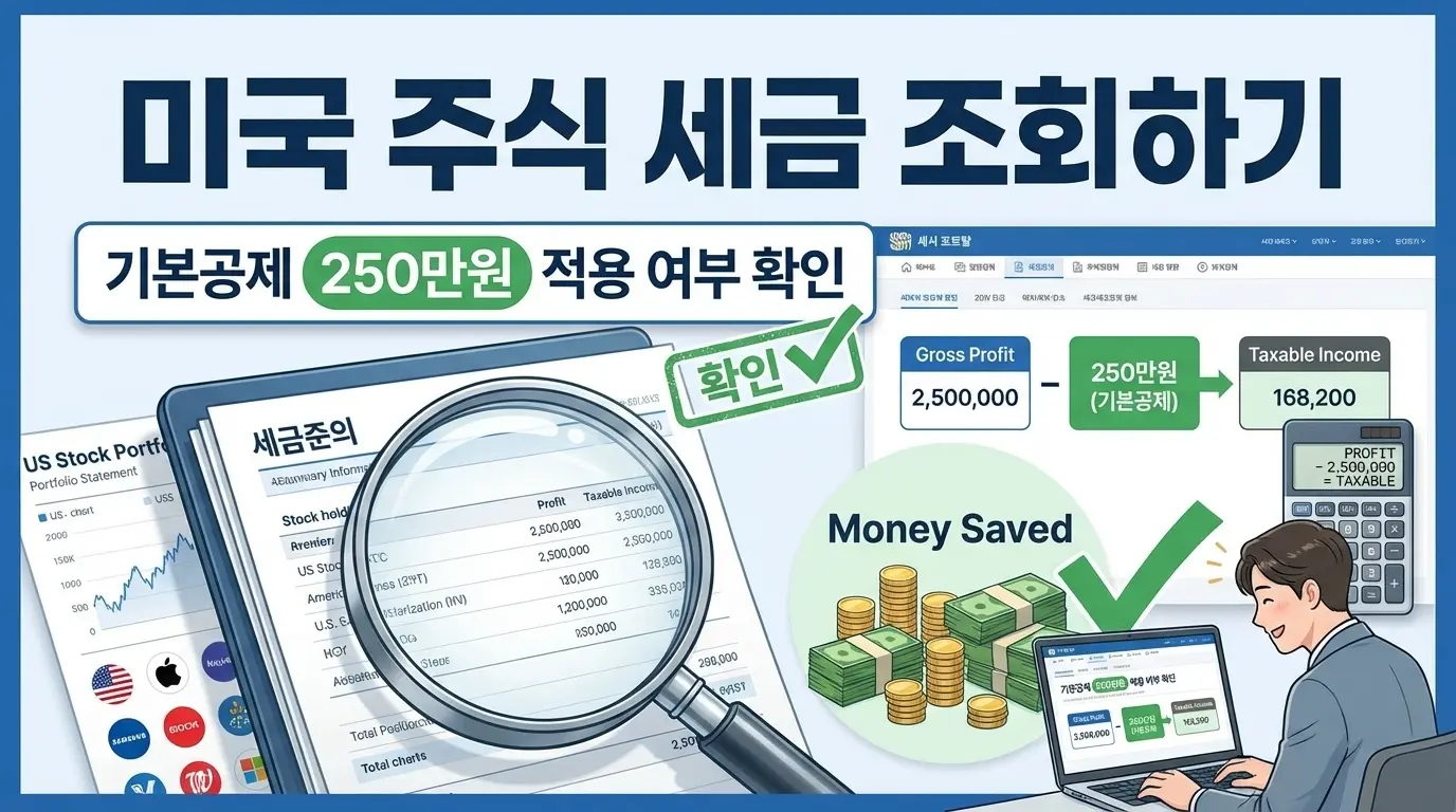 2026 미국 주식 세금 총정리 | 양도세 22% 절세 및 신고 가이드