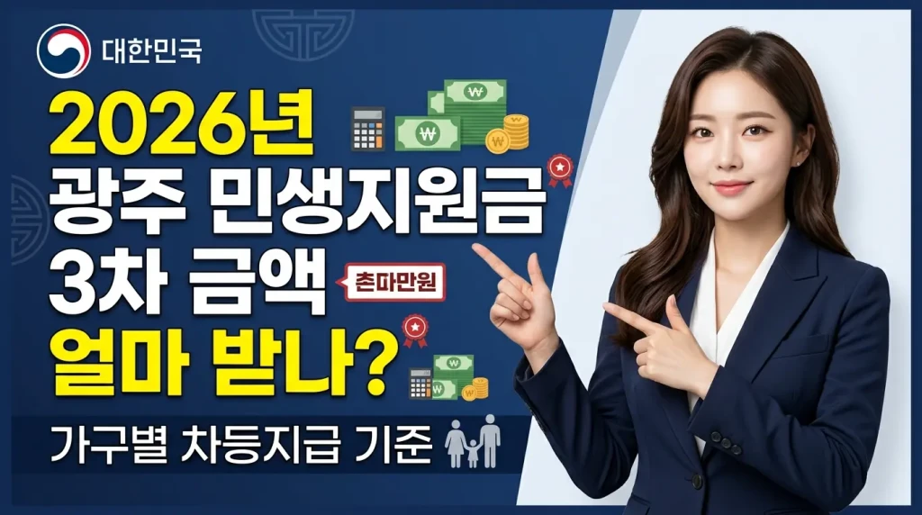 세종 민생지원금 3차 금액