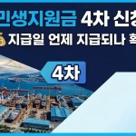 울산 민생지원금 4차 신청방법
