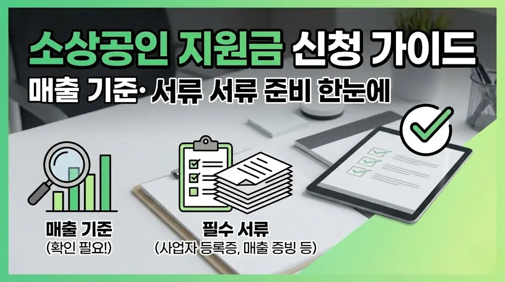 소상공인 지원금 대상 확인 방법