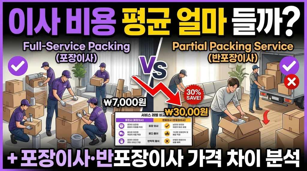 이사 비용 평균