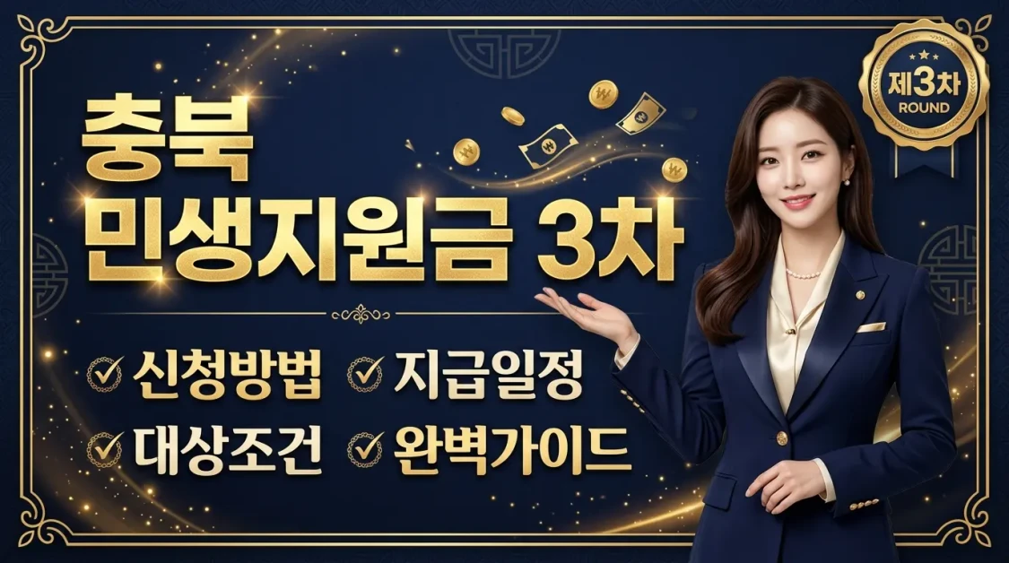 충북 민생지원금 3차 신청방법 및 대상자 자격 조건 총정리 2 충북 민생지원금 3차