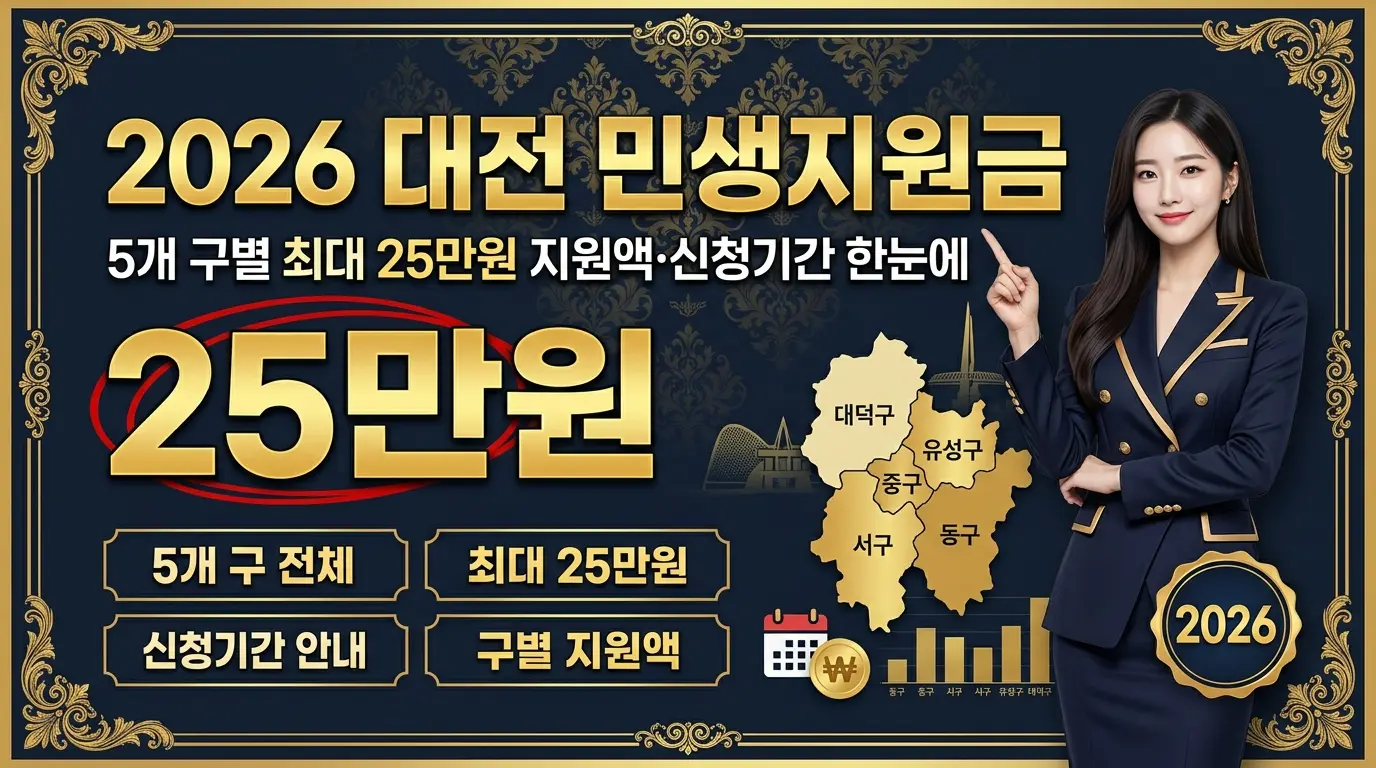 2026 대전 민생지원금