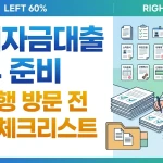 전세자금대출 서류 준비