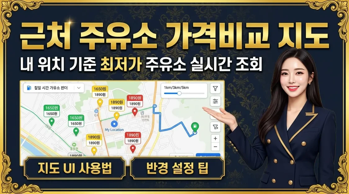 내 근처 주유소 가격비교 | 현재 위치 기준 최저가 주유소 검색 2 ultra high quality professional korean youtube thu 1774871812280