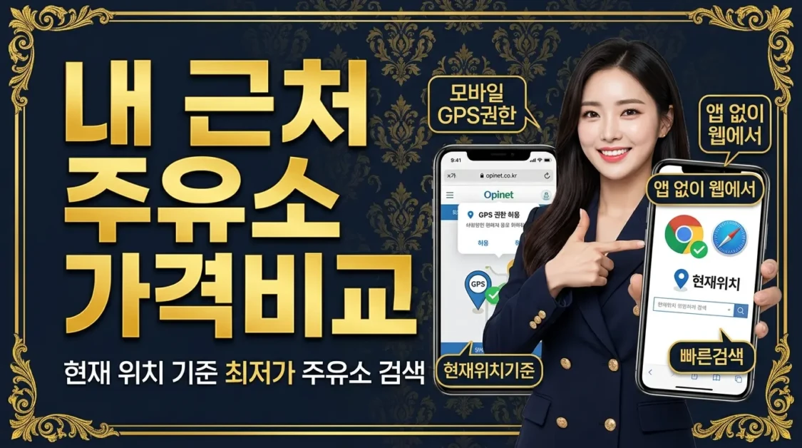 근처 주유소 가격비교 지도 | 내 위치 기준 최저가 주유소 실시간 조회 2 ultra high quality professional korean youtube thu 1774871820045