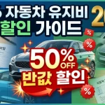 2026 자동차 유지비