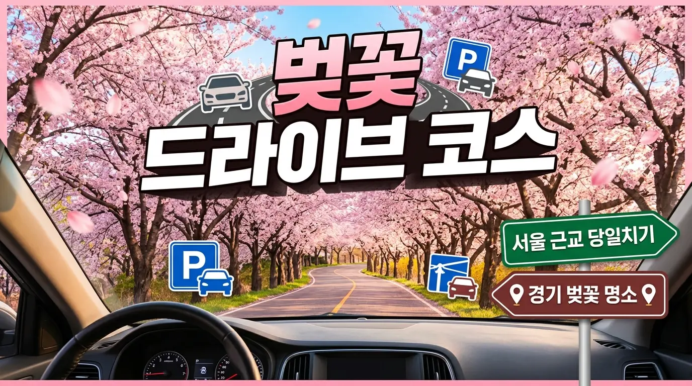 벚꽃 명소 드라이브 코스 추천